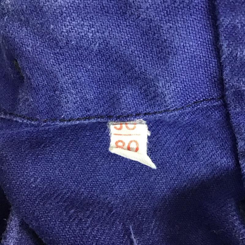 ユーロフルギ ユーロ古着 パンツ ワークパンツ、ペインターパンツ 60s フレンチワーク lemont saintmartin 古着 ヴィンテージ 無地 青 / ブルー / メンズ USED 古着 中古 10119247