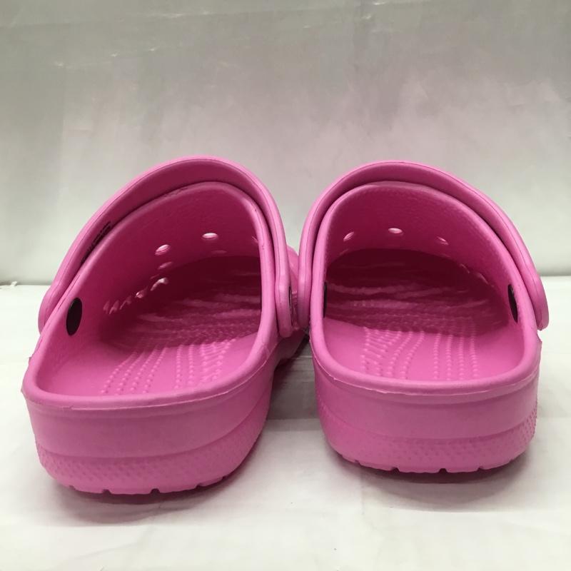 クロックス crocs サンダル サンダル 10126-6U9 baya バヤ 24cm 24.0cm ロゴ、文字 桃 / ピンク / レディース USED 古着 中古 10111539