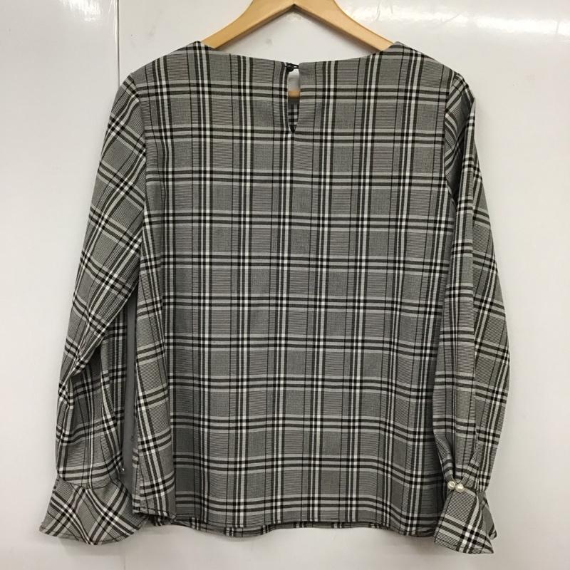 ロペピクニック ROPE PICNIC カットソー 長袖 40 チェック マルチカラー / マルチカラー / レディース USED 古着 中古 10120140