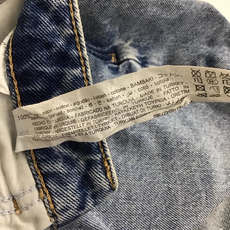 ザラ ZARA パンツ デニム、ジーンズ 6164 169 427 ハイウエスト 無地 青 / ブルー / レディース USED 古着 中古 10108165