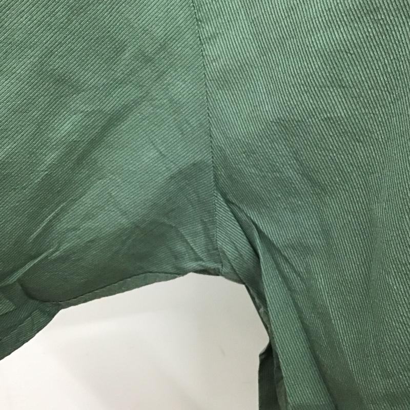 スタディオクリップ studio CLIP シャツ、ブラウス 長袖 L 無地 薄緑 / ライトグリーン / レディース USED 古着 中古 10106162