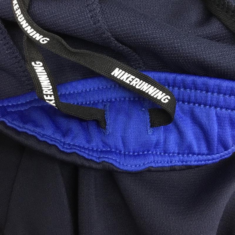 ナイキ NIKE ボトムス ボトムス ジャージ L ロゴ、文字 X プリント 紺 / ネイビー / メンズ USED 古着 中古 10135019