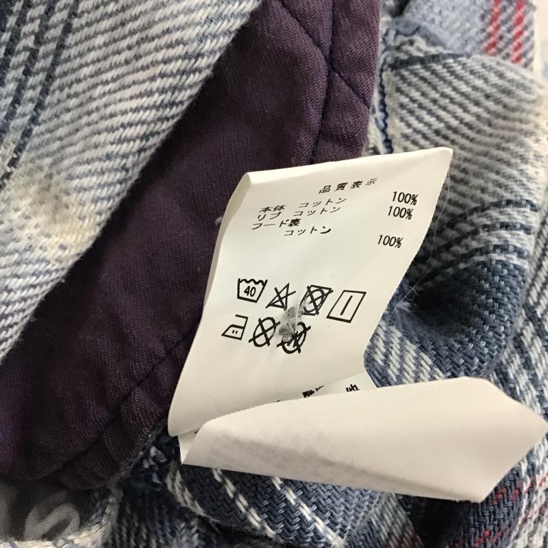 ディセンダント DESCENDANT シャツ、ブラウス 長袖 長袖シャツ チェックシャツ フード付き 1 チェック マルチカラー / マルチカラー / メンズ USED 古着 中古 10127663