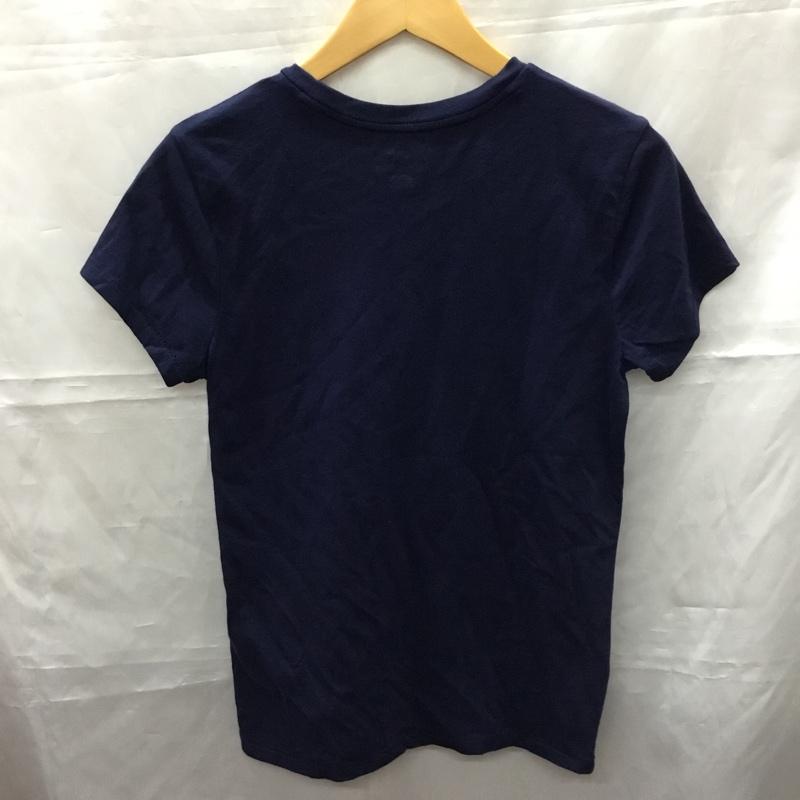ポロラルフローレン POLO RALPH LAUREN Tシャツ 半袖 XS 無地 紺 / ネイビー / レディース USED 古着 中古 10110750