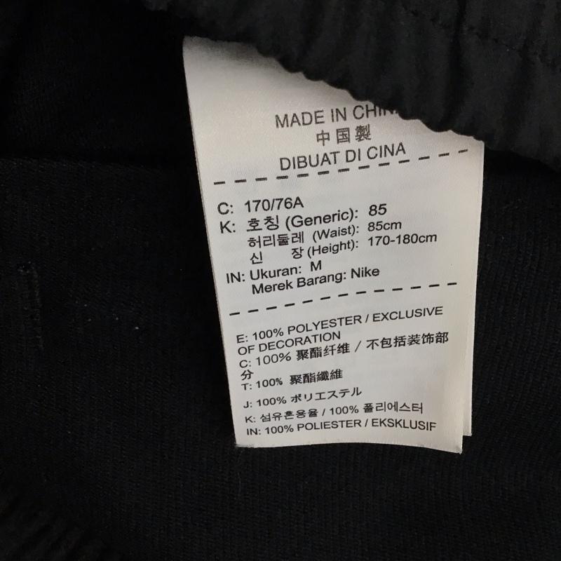 ナイキ NIKE パンツ ワークパンツ、ペインターパンツ aq0421-010 ボトム スポーツウェア M 無地 黒 / ブラック / メンズ USED 古着 中古 10124921
