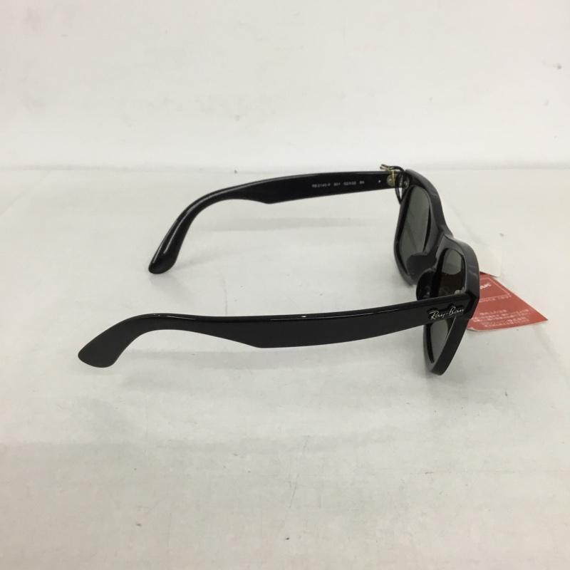 レイバン Ray-Ban めがね・サングラス サングラス RB2140-F WAYFARER カラーレンズ ケース付き ロゴ、文字 黒 / ブラック / メンズ USED 古着 中古 10129412