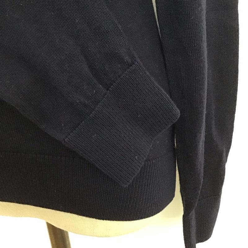 ポロラルフローレン POLO RALPH LAUREN ニット、セーター 長袖 ウール Vネック M ワンポイント 紺 / ネイビー / レディース USED 古着 中古 10122855