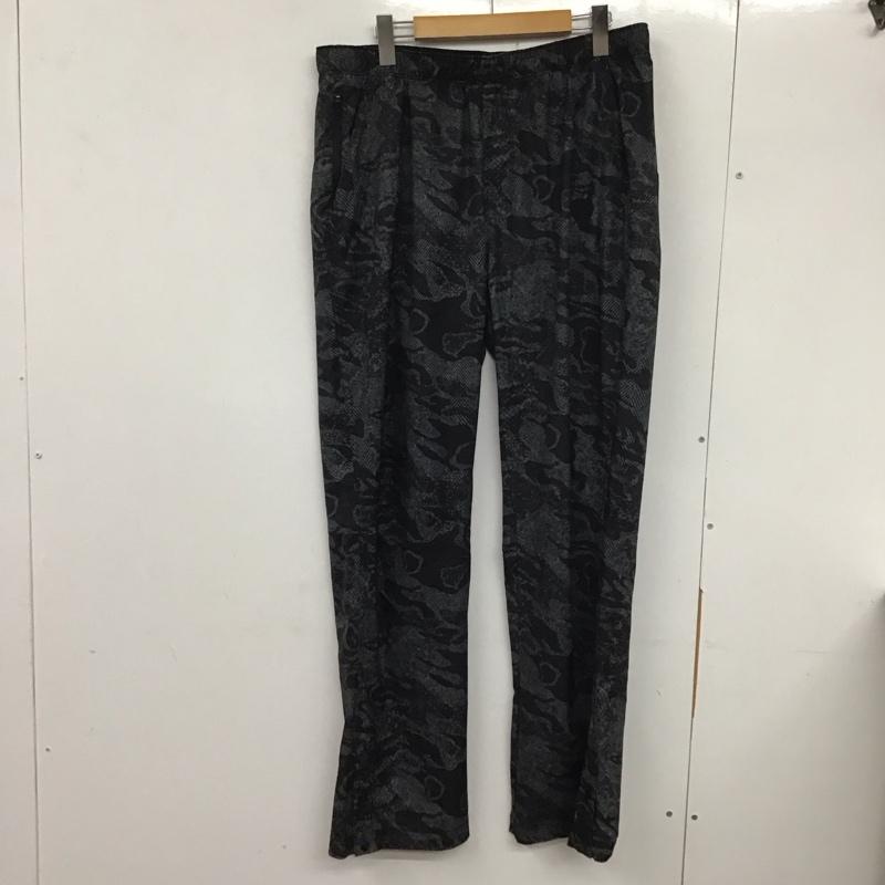 ザノースフェイス THE NORTH FACE パンツ ワークパンツ、ペインターパンツ nf0a3cf2 スポーツウェア カジュアルパンツ ワイドパンツ L プリント 黒 / ブラック / X 灰 / グレー / メンズ USED 古着 中古 10132916