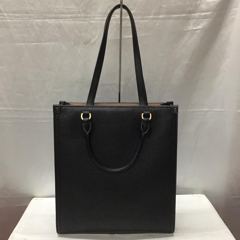 トリーバーチ TORY BURCH トートバッグ トートバッグ 10010539 ハンドバッグ ワンポイント 黒 / ブラック / レディース USED 古着 中古 10113359