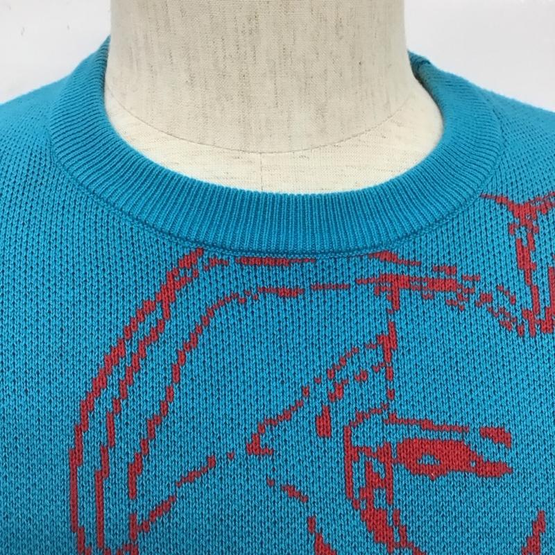 シュプリーム Supreme ニット、セーター 長袖 22SS Week6 Supreme Aeon Flux Sweater セーター S 水色 / ライトブルー / メンズ USED 古着 中古 10106385