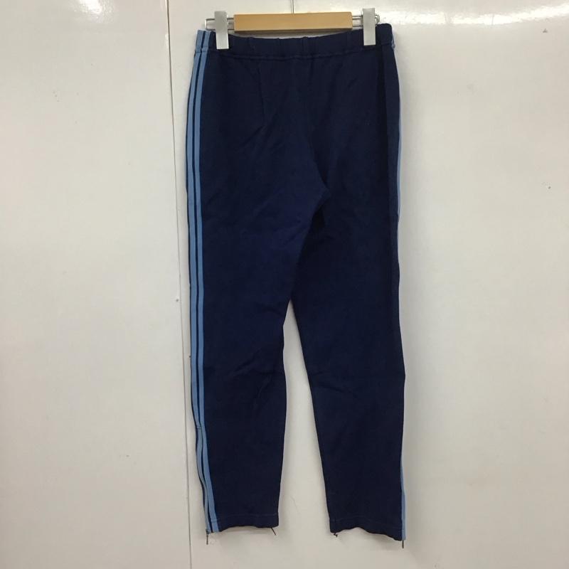 アディダス adidas ボトムス ボトムス ジャージ スポーツウェア サイドライン 70S デサント 西ドイツ製 3 ロゴ、文字 紺 / ネイビー / メンズ USED 古着 中古 10109939