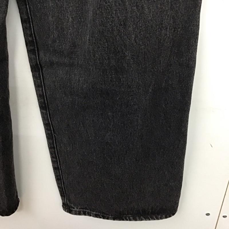 ジーナシス JEANASIS パンツ デニム、ジーンズ JS050757AA M 無地 黒 / ブラック / レディース USED 古着 中古 10137250