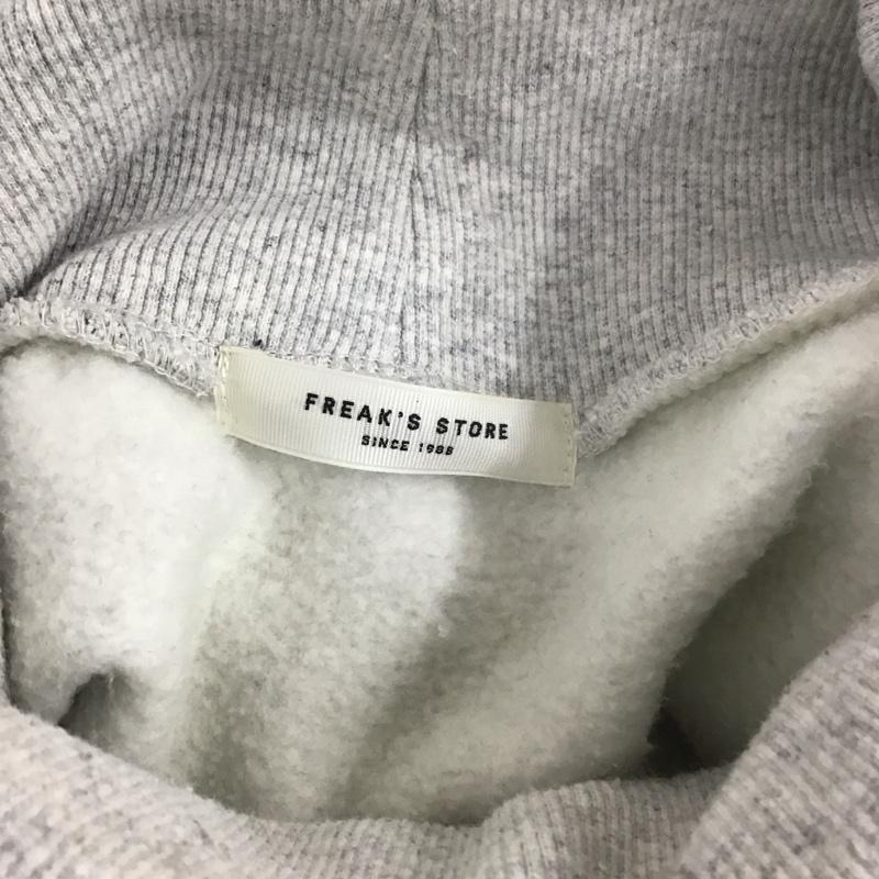 フリークスストア FREAK S STORE トレーナー 長袖 FREE 無地 灰 / グレー / レディース USED 古着 中古 10111407