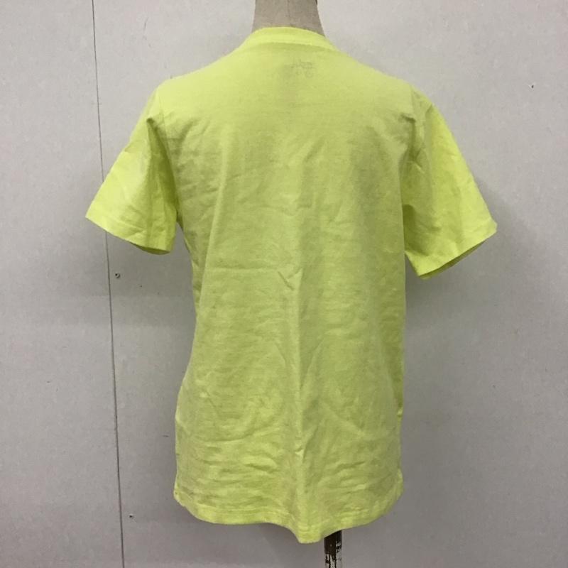 エックスガール X-girl Tシャツ 半袖 1 ロゴ、文字 黄 / イエロー / レディース USED 古着 中古 10109098