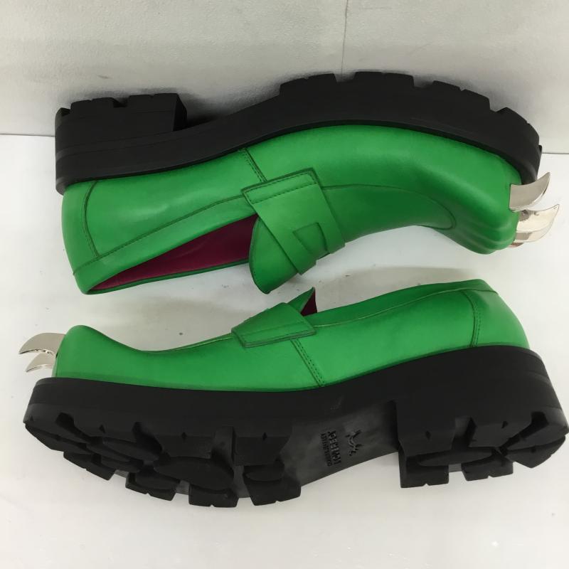 ユーズドクロージング used clothes ローファー ローファー LOVERBOY 26.5cm 無地 緑 / グリーン / メンズ USED 古着 中古 10129987