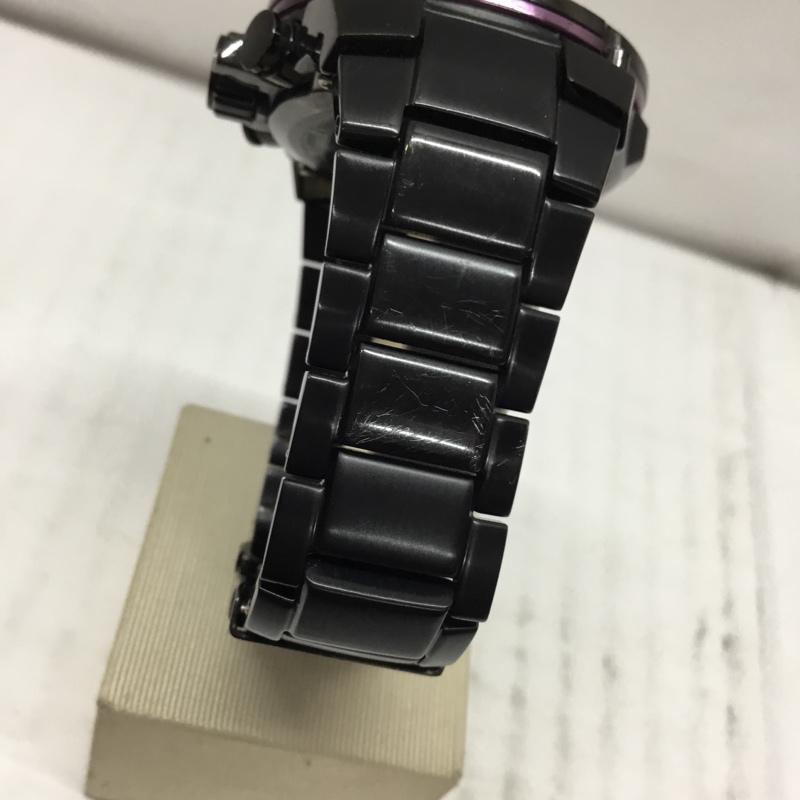 カシオ CASIO 腕時計 アナログ(クォーツ式) EQW-A1000 EDIFICE ソーラー電波 箱有 ロゴ、文字 黒 / ブラック / メンズ USED 古着 中古 10106504