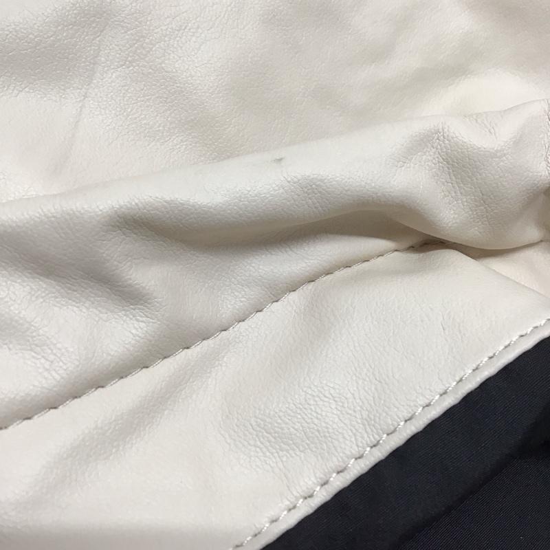 ザラ ZARA トートバッグ トートバッグ 6033 210 850 チェーン フェイクレザー 無地 アイボリー / アイボリー / レディース USED 古着 中古 10118144