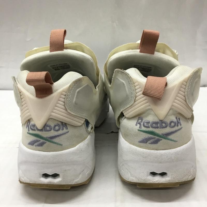 リーボック Reebok スニーカー スニーカー 720 FY2920 INSTAPUMP FURY OG 24.5cm 24.5cm ロゴ、文字 アイボリー / アイボリー / レディース USED 古着 中古 10116884