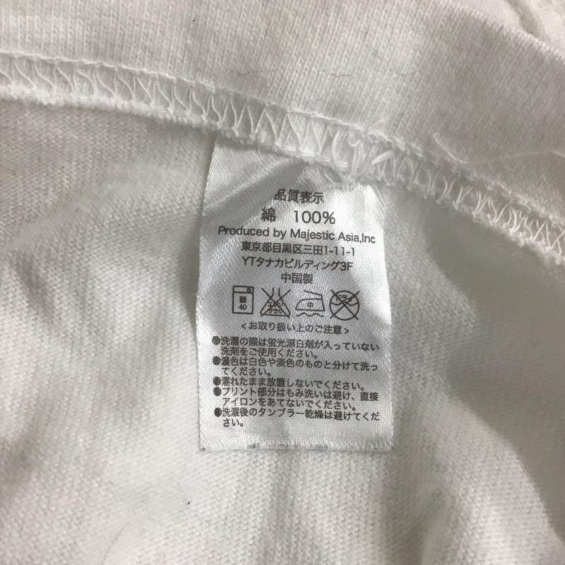 レッドキャップ RED KAP Tシャツ 半袖 半袖カットソー プリントTシャツ クルーネックカットソー L プリント 白 / ホワイト / メンズ USED 古着 中古 10107785
