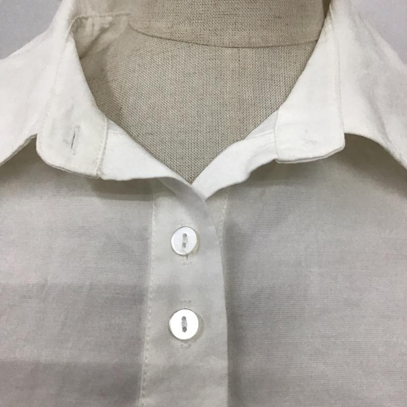 ヘザー Heather シャツ、ブラウス 長袖 HE066076TS ロング丈 FREE 無地 白 / ホワイト / レディース USED 古着 中古 10112247