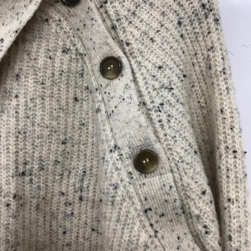 ローリーズファーム LOWRYS FARM ニット、セーター 長袖 FREE 無地 アイボリー / アイボリー / レディース USED 古着 中古 10137399