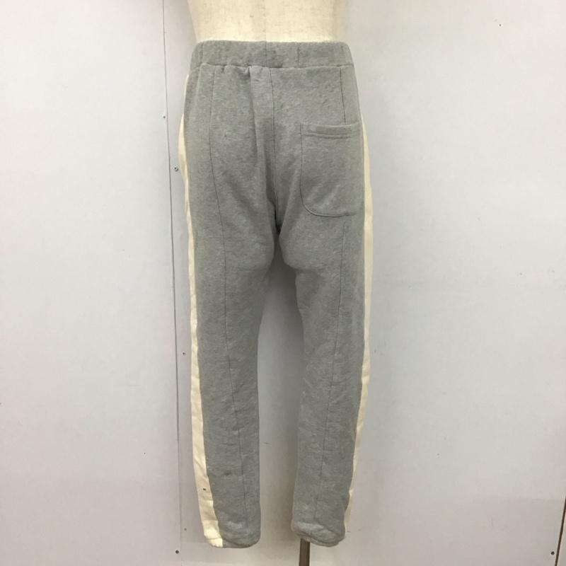 エッセンシャルズ ESSENTIALS パンツ ワークパンツ、ペインターパンツ スウェットパンツ ジャージ カジュアルパンツ ワイドパンツ S ロゴ、文字 灰 / グレー /  メンズ USED 古着 中古 10123904