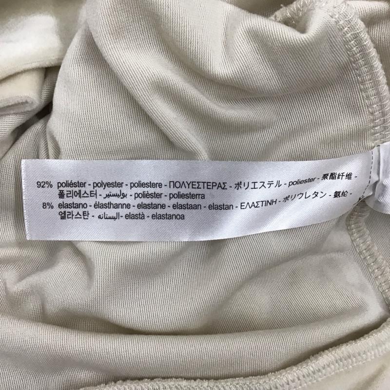ザラ ZARA カットソー 長袖 1014 422 712 ベロア風 S 無地 アイボリー / アイボリー / レディース USED 古着 中古 10118433