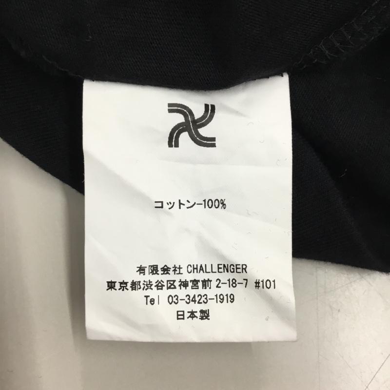 チャレンジャー CHALLENGER Tシャツ 半袖 L プリント 黒 / ブラック / メンズ USED 古着 中古 10112206