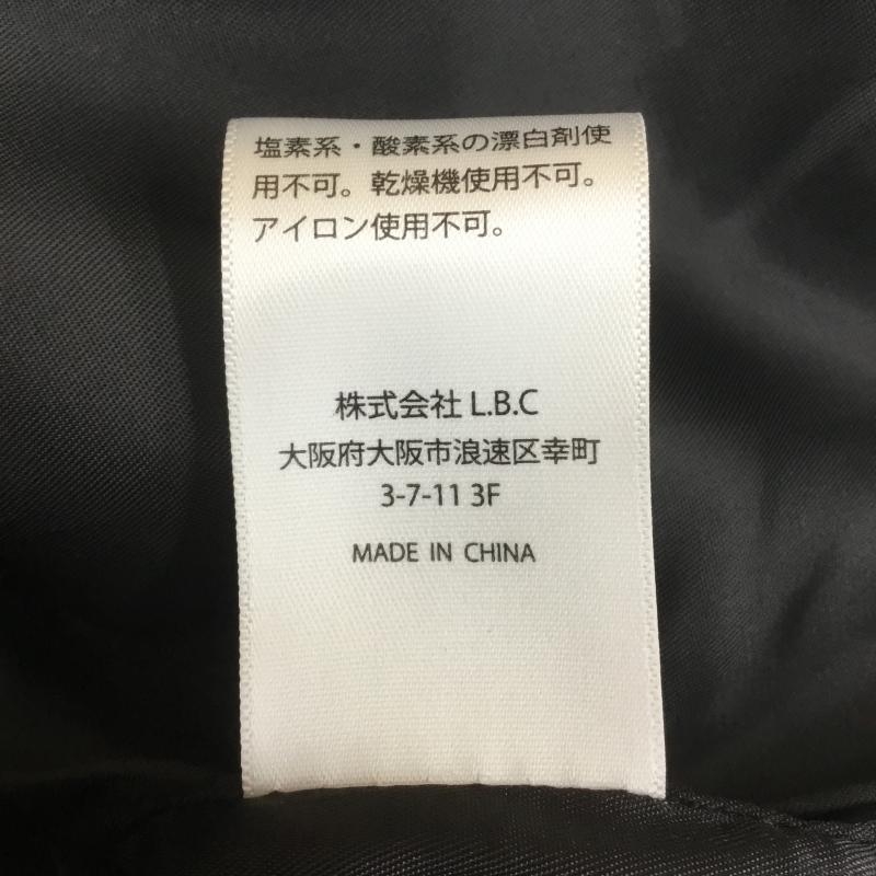 ユーズドクロージング used clothes ジャケット、上着 ライダース MASON PRINCE メゾンプリンス ダブルZIP ショート丈 シングルライダース 3 ロゴ、文字 ダークブラウン / ダークブラウン / メンズ USED 古着 中古 10107082