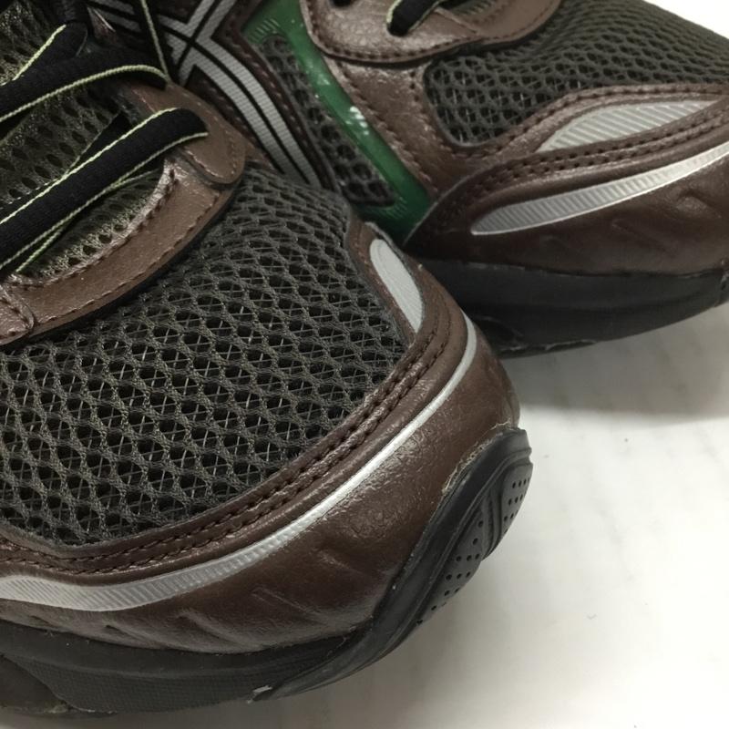 アシックス ASICS スニーカー スニーカー 1203A270 GEL QUANTUM KINETIC 27.5cm 箱有 27.5cm ロゴ、文字 黒 / ブラック / X カーキ / カーキ / X 薄緑 / ライトグリーン / X ダークブラウン / ダークブラウン / メンズ USED 古着 中古 10110054