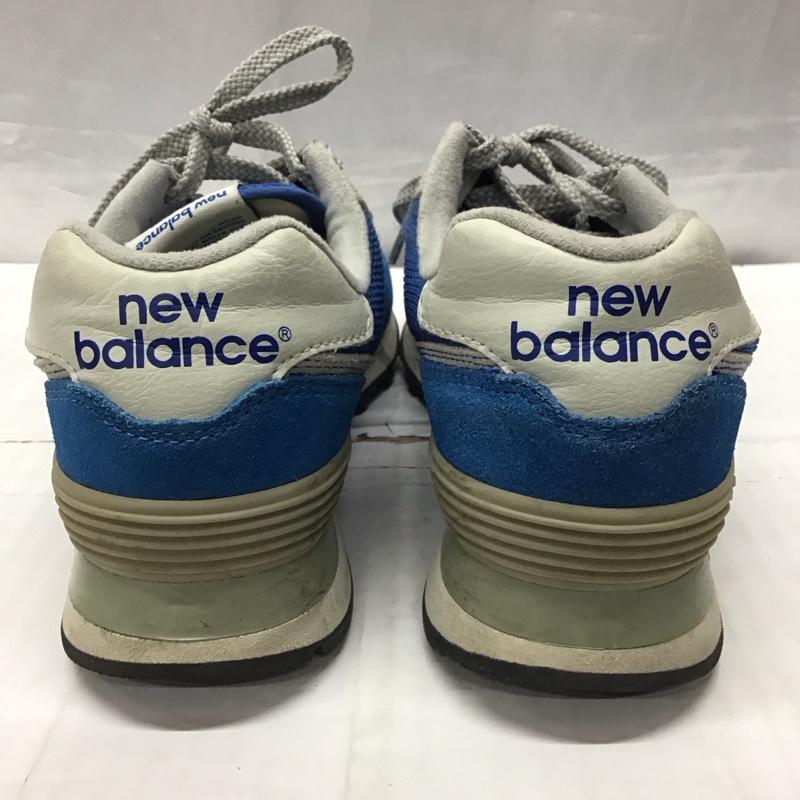 ニューバランス New Balance スニーカー スニーカー ML574VTR 24.5cm 24.5cm ロゴ、文字 青 / ブルー / レディース USED 古着 中古 10116062