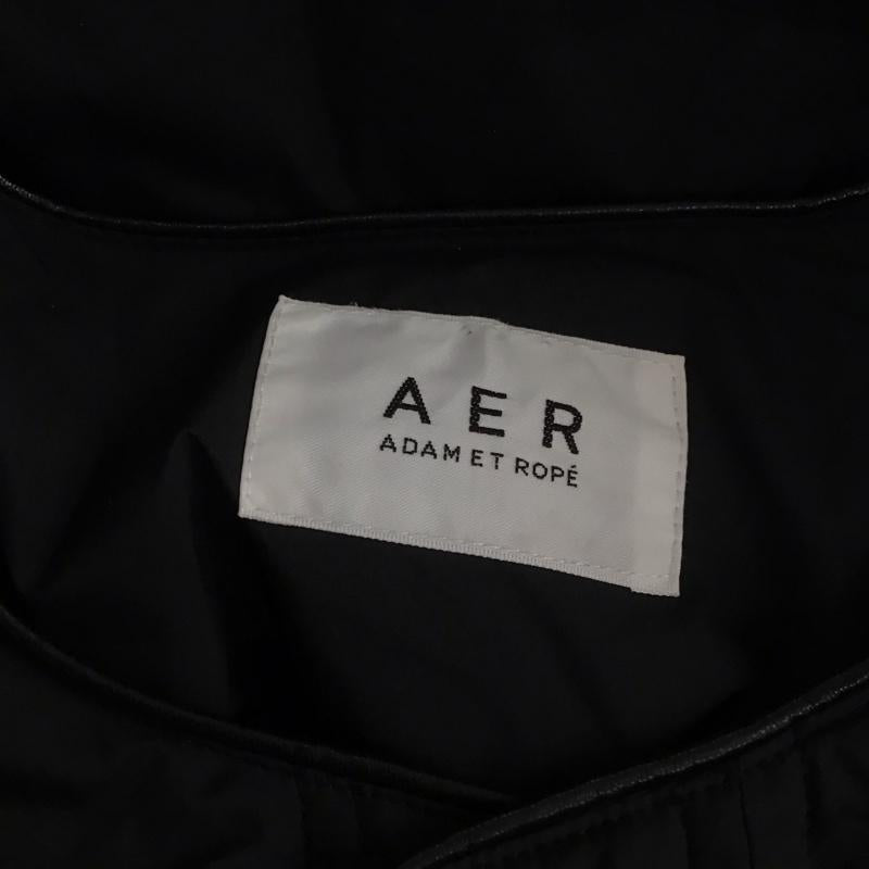 アダムエロペ ADAM ET ROPE ジャケット、上着 ジャケット、ブレザー GAL-50580-B テントシルエットダウンライク中綿ジャケット FREE 無地 黒 / ブラック / レディース USED 古着 中古 10109602