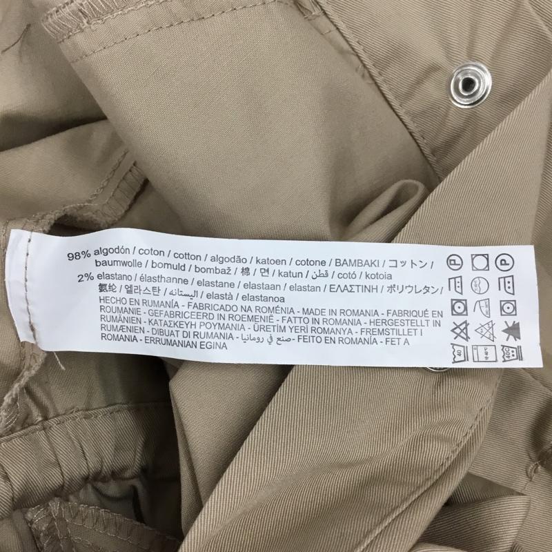 ザラ ZARA ワンピース・ドレス・オールインワン ワンピース・ドレス・オールインワン オールインワン つなぎ ワークパンツ カジュアルパンツ M 無地 ベージュ / ベージュ / レディース USED 古着 中古 10115806