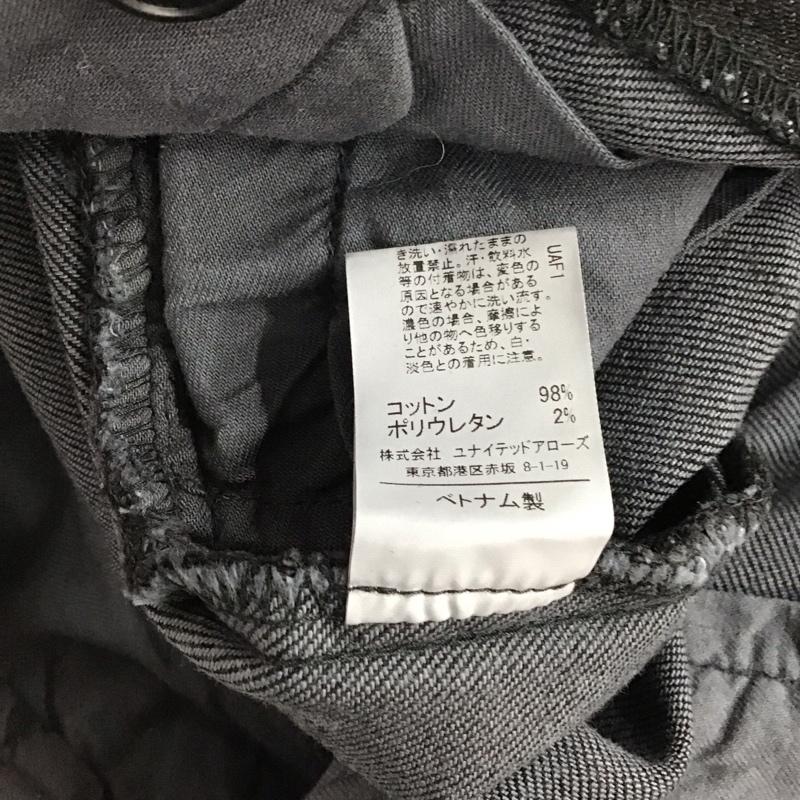 シテン CITEN パンツ デニム、ジーンズ 4214-199-001 M 無地 黒 / ブラック / レディース USED 古着 中古 10133807