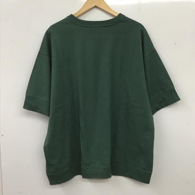 ディスカス アスレチック DISCUS ATHLETIC Tシャツ 半袖 3287-7768 BIG Tシャツ ROPE PICNIC R L ロゴ、文字 緑 / グリーン / レディース USED 古着 中古 10137040