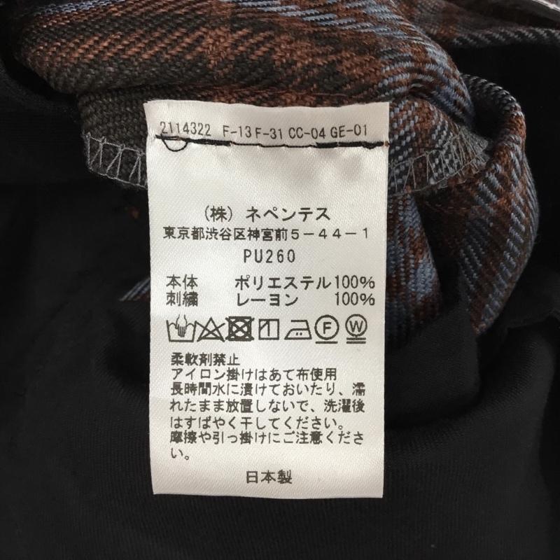 ニードルス Needles パンツ スラックス スラックス ストレートパンツ スリムパンツ チェックパンツ XS チェック マルチカラー / マルチカラー /  メンズ USED 古着 中古 10121088