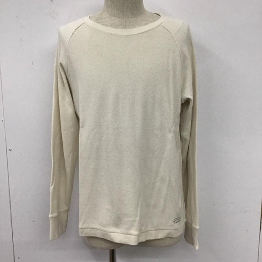 クオドロ quadro カットソー 長袖 長袖カットソー クルーネックカットソー 長袖Tシャツ ロングスリーブカットソー 3 無地 アイボリー / アイボリー /  メンズ USED 古着 中古 10110216