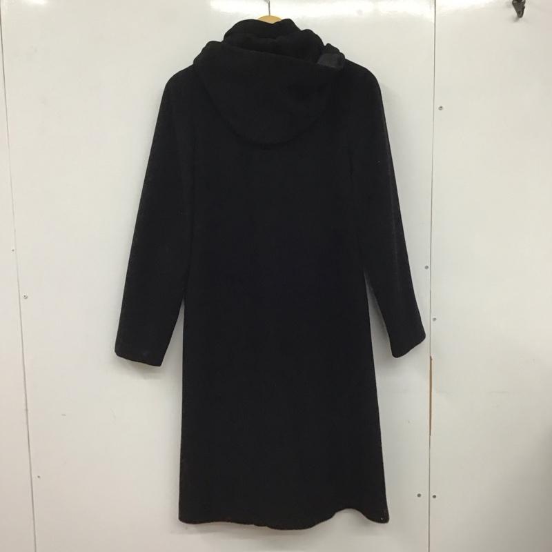 カルバン・クライン Calvin Klein コート コート一般 4 無地 黒 / ブラック / レディース USED 古着 中古 10137790