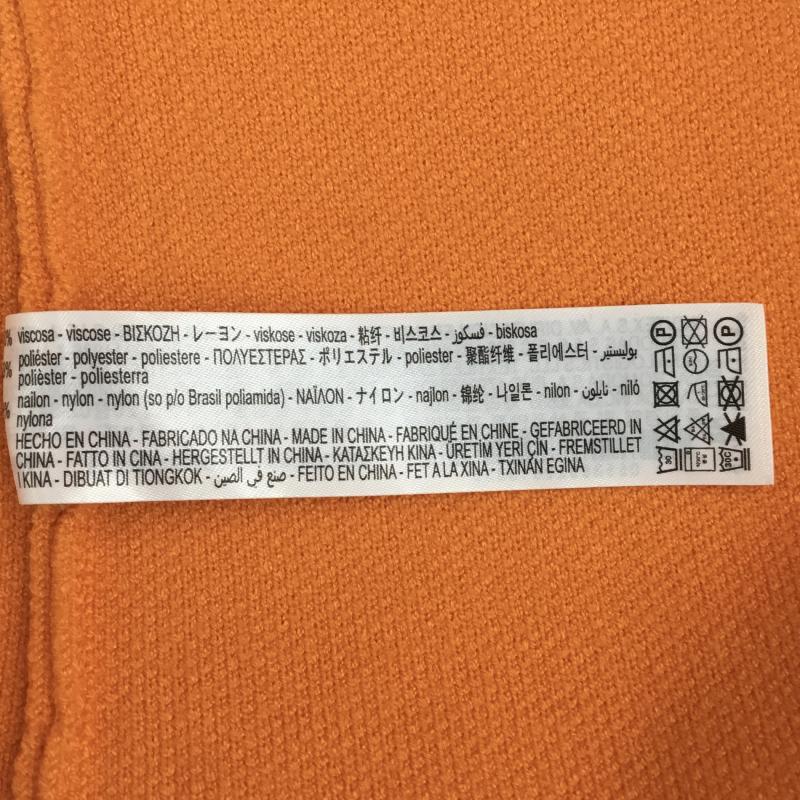 ザラ ZARA ベスト ベスト M 無地 橙 / オレンジ / レディース USED 古着 中古 10135937