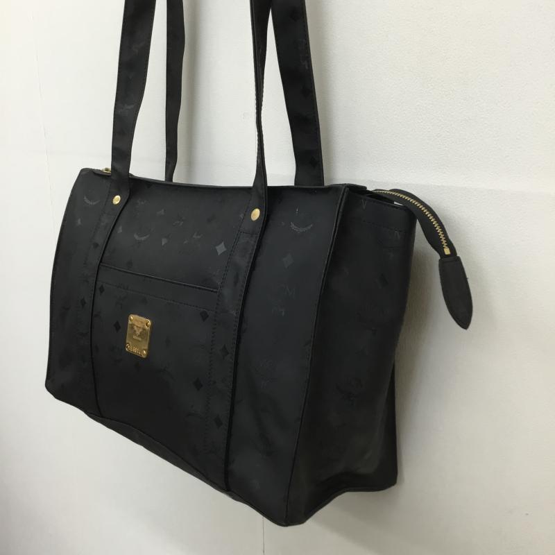 エムシーエム MCM トートバッグ トートバッグ 総柄 黒 / ブラック / レディース USED 古着 中古 10129023