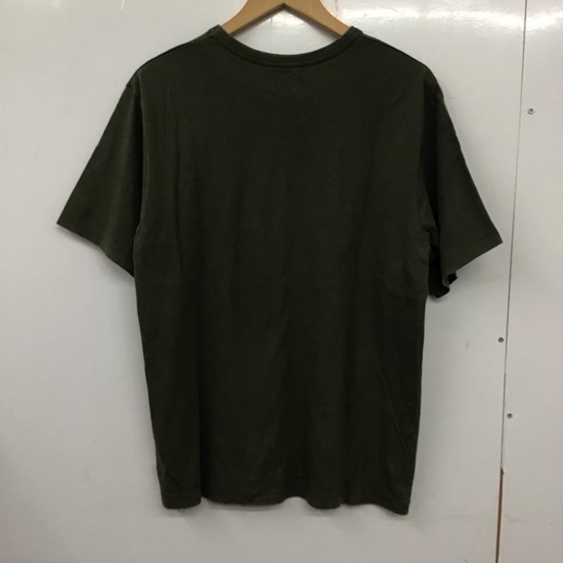 ダブルタップス WTAPS Tシャツ 半袖 半袖カットソー プリントTシャツ クルーネックカットソー XL ロゴ、文字 カーキ / カーキ / メンズ USED 古着 中古 10137029
