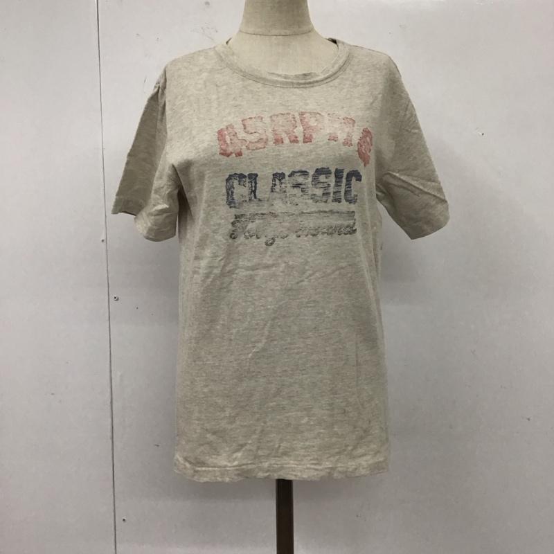 フォーティーファイブアールピーエム 45RPM Tシャツ 半袖 クルーネック コットン 1 ロゴ、文字 灰 / グレー / レディース USED 古着 中古 10112342