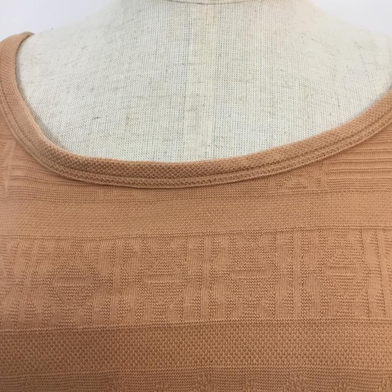 ロンハーマン Ron Herman カットソー 半袖 クルーネック プルオーバー S ネイティブ柄 橙 / オレンジ /  レディース USED 古着 中古 10049168