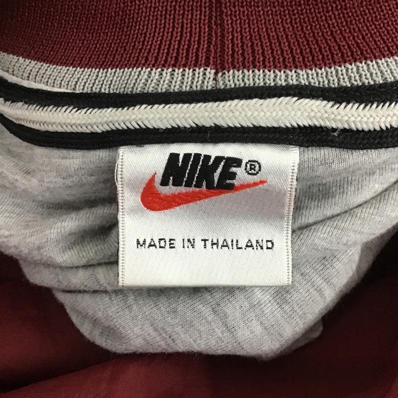 ナイキ NIKE ジャケット、上着 ジャンパー、ブルゾン ロゴ、文字 ボルドー / ボルドー / メンズ USED 古着 中古 10105668