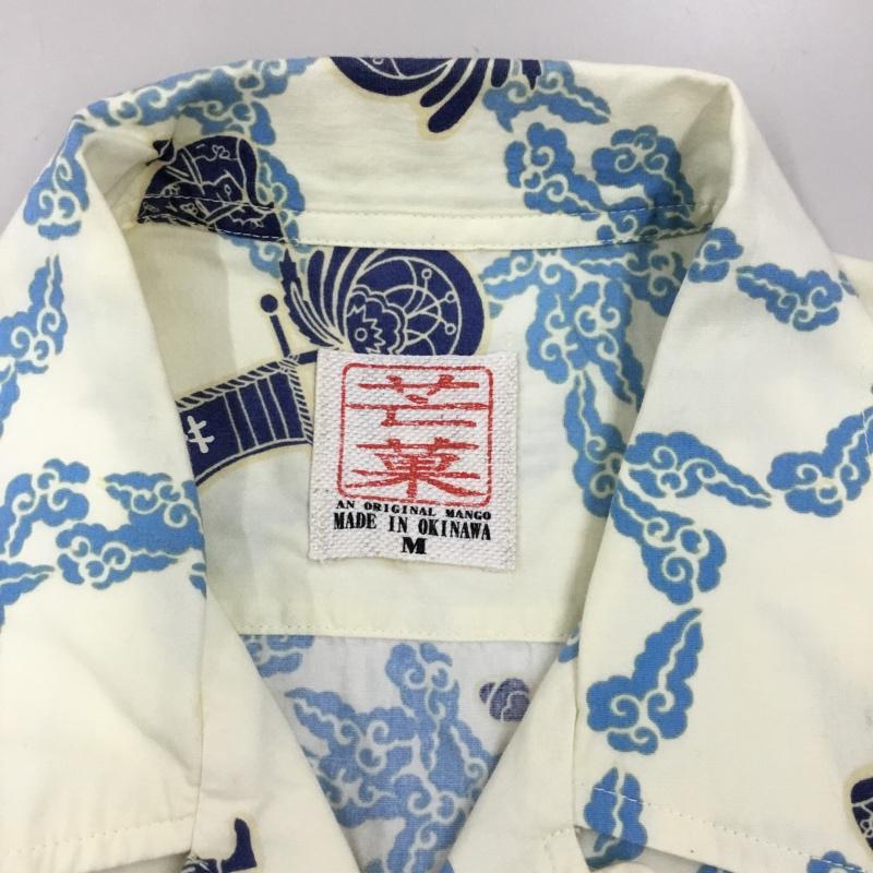 マンゴ MANGO シャツ、ブラウス 半袖 半袖シャツ カラーシャツ 半袖カットソー アロハシャツ M プリント マルチカラー / マルチカラー /  メンズ USED 古着 中古 10112292