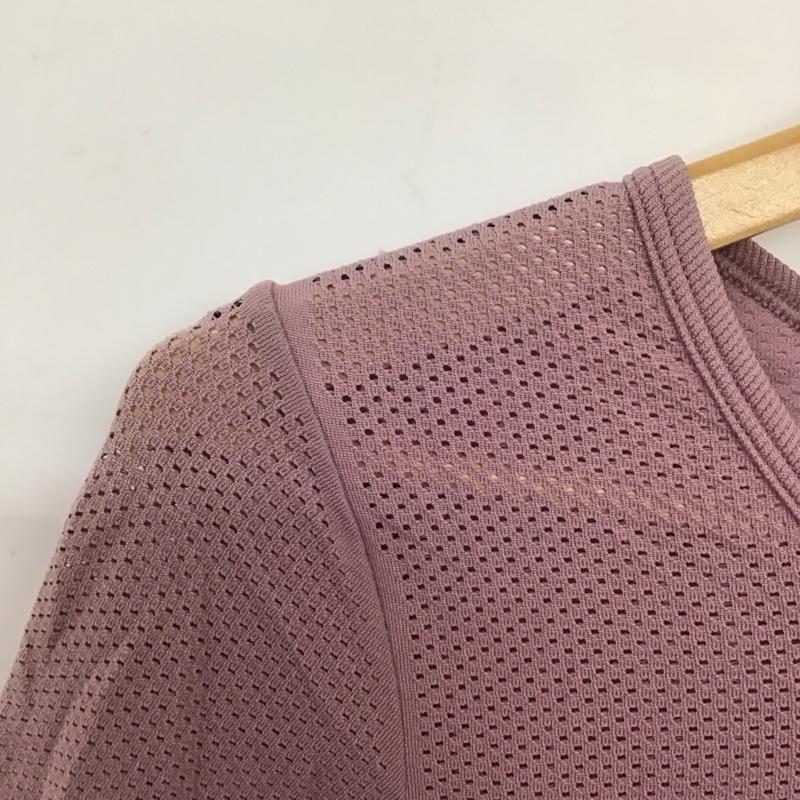 ナイキ NIKE Tシャツ 半袖 AT0579-515 DRI-FIT メッシュ タグ付き M ワンポイント 桃 / ピンク / レディース USED 古着 中古 10135604