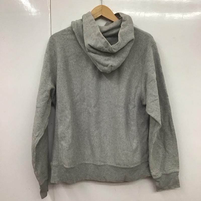 アベイシングエイプ A BATHING APE パーカー 長袖 長袖パーカー フード付きパーカー プリントスウェット トレーナー S ロゴ、文字 灰 / グレー / レディース USED 古着 中古 10109168
