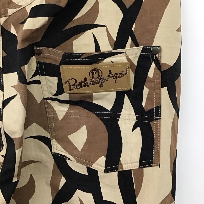 アベイシングエイプ A BATHING APE パンツ ワークパンツ、ペインターパンツ XL 総柄 マルチカラー / マルチカラー /  メンズ USED 古着 中古 10121893