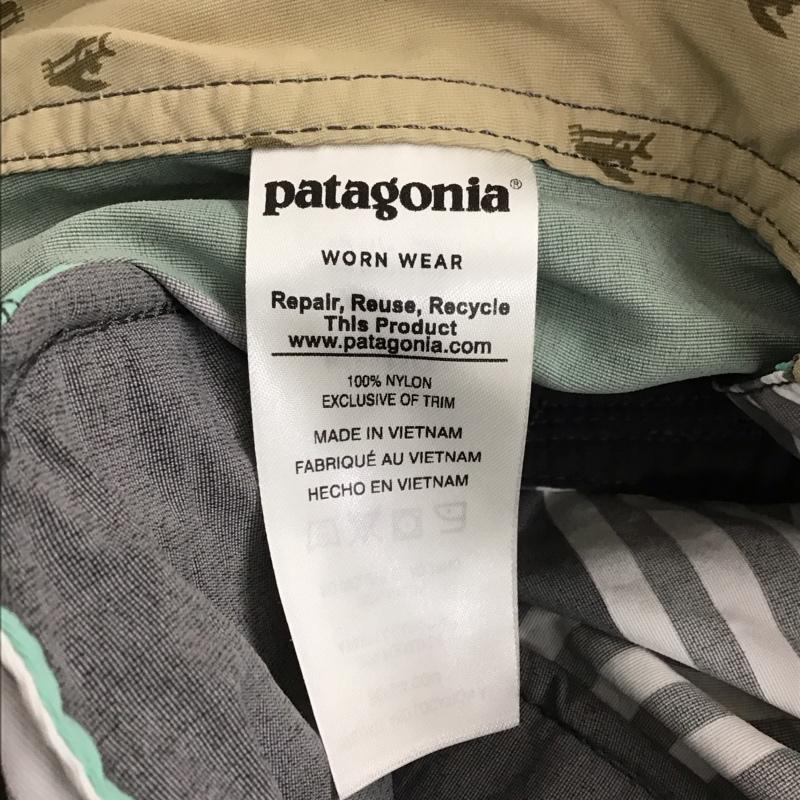 パタゴニア patagonia パンツ ショートパンツ 86621 スイムショーツ ショートパンツ ハーフパンツ 30インチ ボーダー柄 マルチカラー / マルチカラー / メンズ USED 古着 中古 10130814