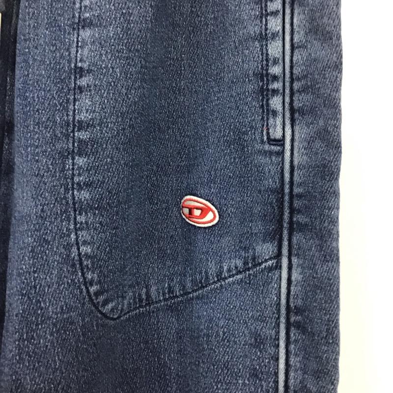 ディーゼル DIESEL パンツ ワークパンツ、ペインターパンツ ワークパンツ ワイドパンツ カジュアルパンツ デニムパンツ M ロゴ、文字 インディゴ / インディゴ / メンズ USED 古着 中古 10132243